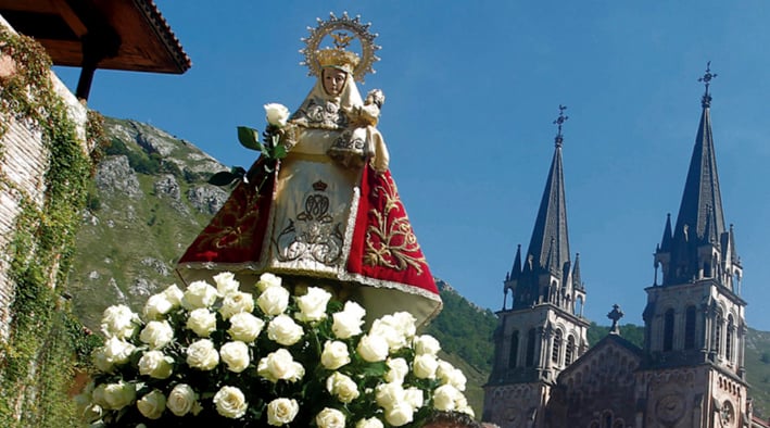 Día de Covadonga en Cangas de Onís