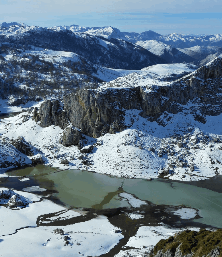 Picos de Europa. Lago Ercina