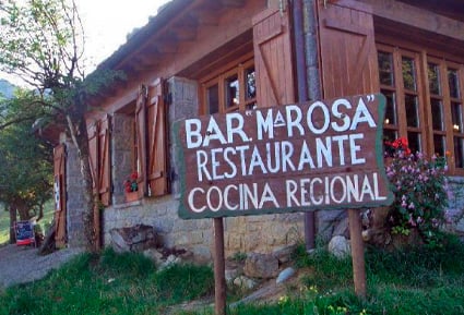  María Rosa Lago Ercina, Los Lagos. Restaurante Bar en los Lagos, en la zona de la vega de La Tiesen en el lago Ercina. Platos, raciones y menú. Bar.
