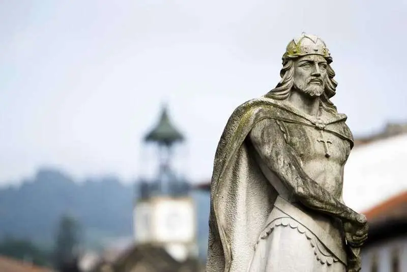 Rey Pelayo en Cangas de Onís